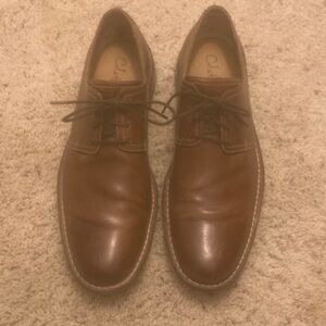 Cole Haan Men's Brown Leather Lace Up Derbies / Dress Shoes Size 10 Medium